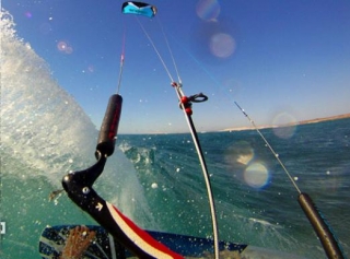 taking the kite 